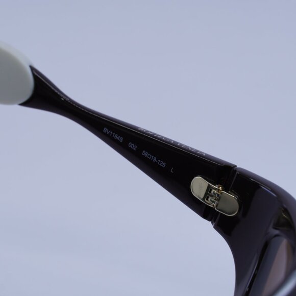 Bottega Veneta BV1184S 002 Sunglasses Brown Rectangle Frame, Brown Lenses - Picture 6 of 11